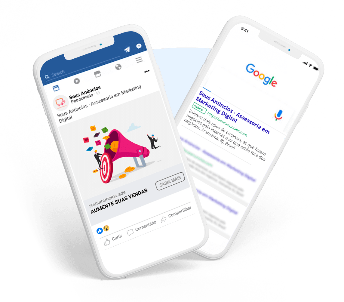 Tráfego pago - agência de marketing - Seus Anúncios